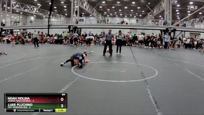 84 lbs Round 6 (8 Team) - Noah Molina, Junior Terps Express vs Luke Pluchino, Mat Warriors Red