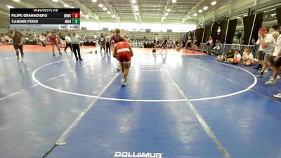 195 lbs Rr Rnd 2 - Filipe Granadiero, OBWC Red vs Xander Pizer, MetroWest United Red