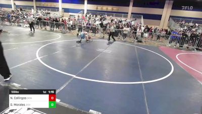 109 lbs Round Of 32 - Noah Callirgos, Grindhouse WC vs Gabriel Morales, Jedi Wr Ac