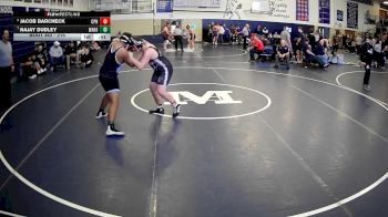 215 lbs 7th Place Match - Najay Dudley, Washington Hs vs Jacob Barcheck, Commodore Perry Hs