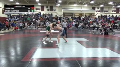 JV-3 lbs 5th Place Match - Logan Ruiz, Xavier, Cedar Rapids vs Randy Sackfield, Cedar Rapids Kennedy