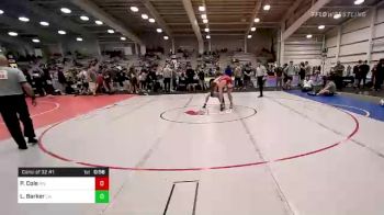 160 lbs Consi Of 32 #1 - Parker Cole, WV vs Landry Barker, LA