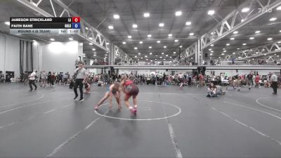 145 lbs Round 4 (6 Team) - Jameson Strickland, Lady Assassins vs Faith Bane, All I See Is Gold Academy