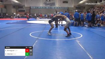154 lbs 5th Place - Evan Almaguer, Clovis North vs Dj Wemier, Bakersfield