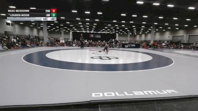 63 lbs 1st Place Match - Louden Moon, Louisiana Muggers Wrestling vs Beau McKeown, Pennsylvania