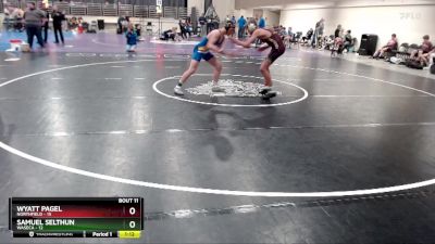 150 lbs Finals (8 Team) - Wyatt Pagel, Northfield vs Samuel Selthun, Waseca