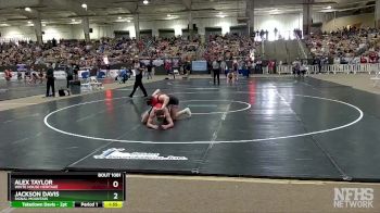 A 175 lbs Champ. Round 1 - Jackson Davis, Signal Mountain vs Alex Taylor, White House Heritage