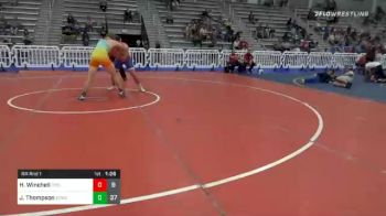 220 lbs Prelims - Hunter Winchell, Cyclones -MI vs Jacob Thompson, ECWC