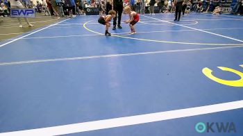 40 lbs Consi Of 4 - Beckett Loftus, Carl Albert vs Stetson Seeley, Cushing Tigers