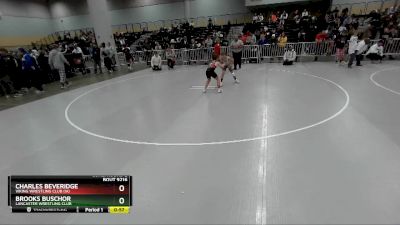 84 lbs Cons. Round 2 - Brooks Buschor, Lancaster Wrestling Club vs Charles Beveridge, Viking Wrestling Club (IA)