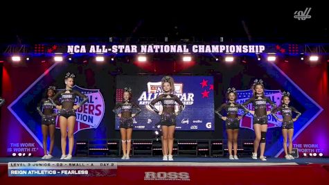 Reign Athletics - Fearless [2026 L3 Junior - D2 - Small - A Day 2] 2026 NCA All-Star National Championship
