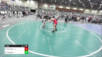 137 lbs Final - MichaelAngelo De Leon, Oakdale WC vs Wesley Hayden, Bay Area Dragons