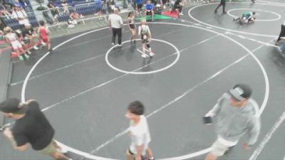 74 lbs Cons. Semi - Jaren Mann, Rancho Bernardo WC vs Adaline Duarte, Rough House Wrestling Club