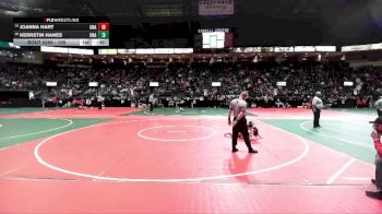 108 lbs Cons. Round 4 - Joanna Hart, Unattached vs Kerrstin Hanes, Unattached