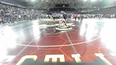 105 lbs Champ. Round 2 - Belyini Umana, Mukilteo Wrestling Club vs Aria Wing, Steelclaw Wrestling Club