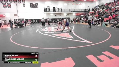 150 lbs 3rd Place Match - Ian Anderson, Moses Lake vs Omar Richie Vargas, Pasco