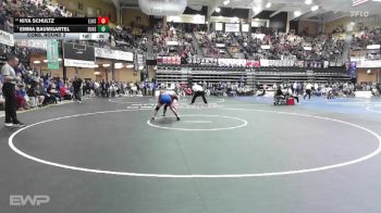 110 lbs Cons. Round 2 - Emma Baumgartel, Eureka HS vs Kiya Schultz, Ellsworth HS