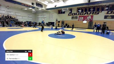 155 lbs Quarterfinal - Weston Dalton, Pueblo East (CO) vs Gavin Fernandez, De La Salle