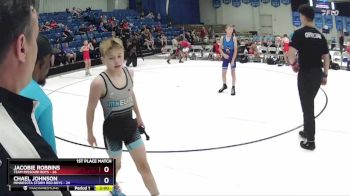 92 lbs Finals (2 Team) - Jacobie Robbins, Team Missouri Boys vs Chael Johnson, Minnesota Storm Red Boys