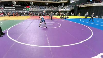 5A 106 lbs Cons. Round 1 - Parker Alton, Prosper Walnut Grove vs Mateo Barron, El Paso Del Valle