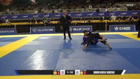 SIMON GARCIA VANEGAS vs MATHEW ALLAN GUITIERREZ 2026 Pan Jiu Jitsu IBJJF Championship