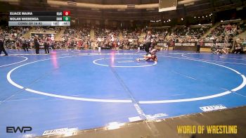 73 lbs Consi Of 16 #2 - Eliace Majka, Black Fox Wrestling Academy vs Nolan Wiebenga, Sauk Valley Wrestling Club