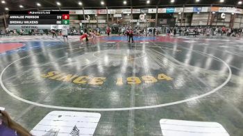 112 lbs Semifinal - Brennli Wilkens, Hazen Wrestling Club vs Annalee Pierson, Sturgis Youth Wrestling