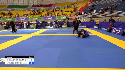RAPHAEL DILLON DA GAMA CANSANÇÃO vs LUIZ TADEU DIONISIO 2024 Brasileiro Jiu-Jitsu IBJJF