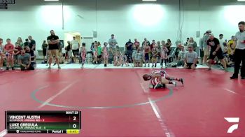 40 lbs Round 6 (8 Team) - Vincent Austin, U2 Upstate Uprising Red vs Luke Gregula, U2 Upstate Uprising Blue