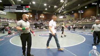 3A 126 lbs Semifinal - Uriah Anderson, Delta vs Dixon Peacock, Emery