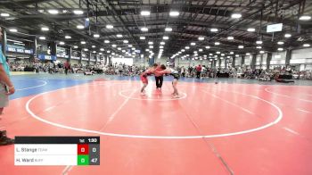170 lbs Rr Rnd 1 - Lakin Stange, Team Nebraska Silver vs Hudson Ward, Buffalo Valley Wrestling Club - Black
