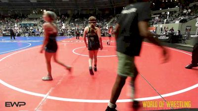 75 lbs Consi Of 4 - Alaina Petro, Cowboy Wrestling Club vs Katilyn Schull, Willard Youth Wrestling 2