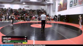 132 lbs Champ. Round 2 - Logan Aoki, Eagle Valley vs Diego Sirio, Mountain View