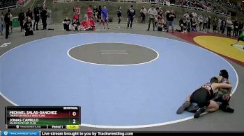 100 lbs Semifinal - Jonas Camillo, Salem Elite Mat Club vs Michael Salas-Sanchez, Thurston Middle Wrestling