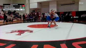 Boys 175 lbs Cons. Round 2 - Ashden Dinkel, Perry Lecompton vs Wallace Wakole, Horton HS