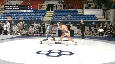 157 lbs Cons. Quarters - Bodie Hochstein, Nebraska vs Donald Jackson, Kansas
