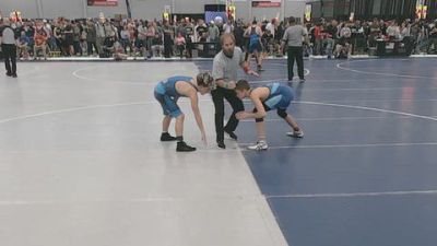 106 lbs Cons. Sub-semis - Maverick Sanchez, Esperanza HS vs Charlie Flanery, Cowboy Wrestling Club