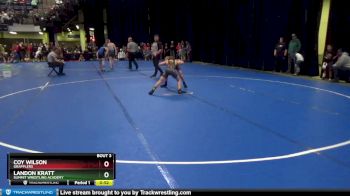 75 lbs Round 1 - Landon Kratt, Summit Wrestling Academy vs Coy Wilson, Grapplers