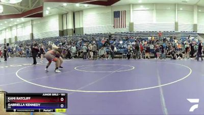 180 lbs Quarterfinal - Kami Ratcliff, IL vs Gabriella Kennedy, OH