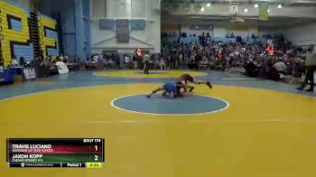 152 lbs Cons. Round 1 - Travis Luciano, Hodgson Vo Tech School vs Jaxon Kopp, Caesar Rodney H S