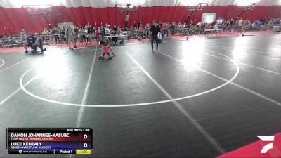 84 lbs Quarterfinal - Damon Johannes-Kasuboski, Team Nazar Training Center vs Luke Kenealy, Askren Wrestling Academy