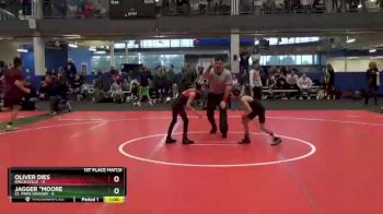 50 lbs Finals (2 Team) - Jagger *Moore, St. Paris Graham vs Oliver Dies, Brecksville