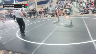 136 lbs Consi Of 32 #2 - Bryleigh Delis, Threshold WC vs Camila Huerta, Animal House