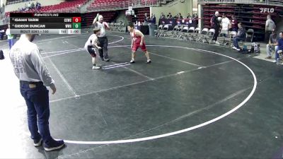 140 lbs Round 5 - Isaiah Tarin, Chase County Wrestling Club vs Gideon Duncan, Wahoo Wrestling Club