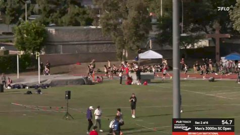 Men's 3k Steeplechase Open