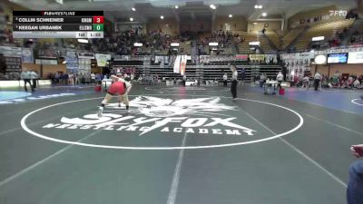 190 lbs Semifinal - Collin Schneiner, Kingman Hs vs Keegan Urbanek, Ellsworth Hs