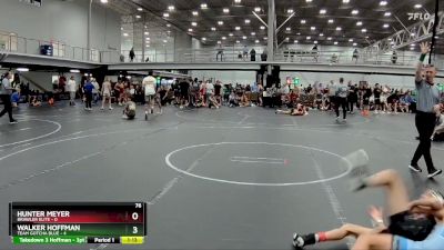 76 lbs Round 6 (8 Team) - Walker Hoffman, Team Gotcha Blue vs Hunter Meyer, Brawler Elite