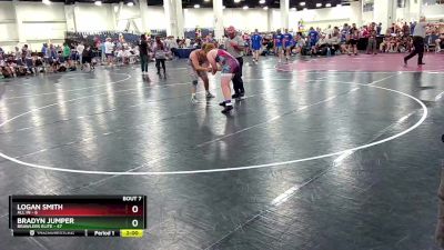 215 lbs Round 3 (6 Team) - Bradyn Jumper, Brawlers Elite vs Logan Smith, All In