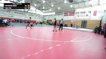 145 lbs Cons. Round 3 - McKenzie Berg, Monte Vista (Danville) vs Mia Poe, San Leandro
