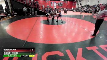 120 lbs Cons. Round 4 - Kannon Judycki, Elmhusrt (IC CATHOLIC) vs Gavin Rockey, WAUCONDA